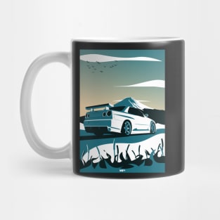 R34 Skyline JDM Legend Mug